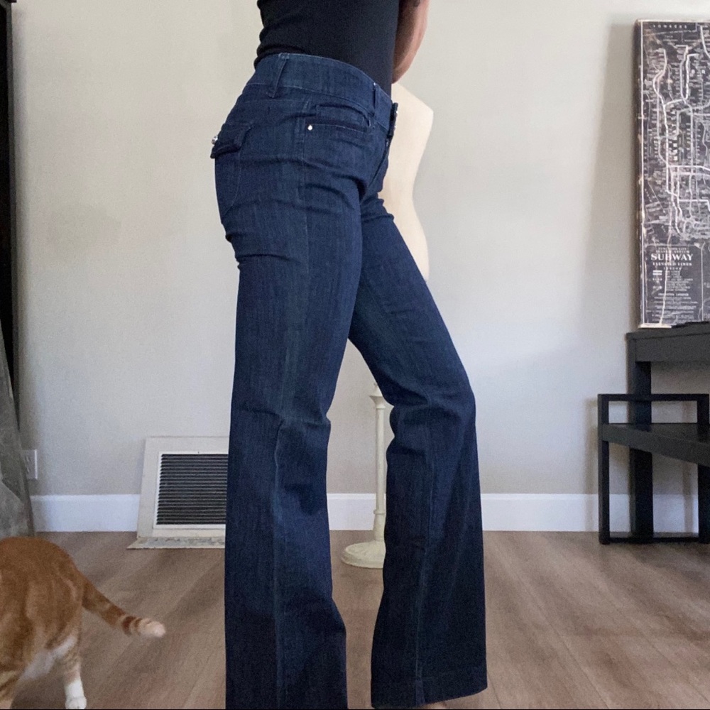 White House Black Market Bell Bottom Jeans